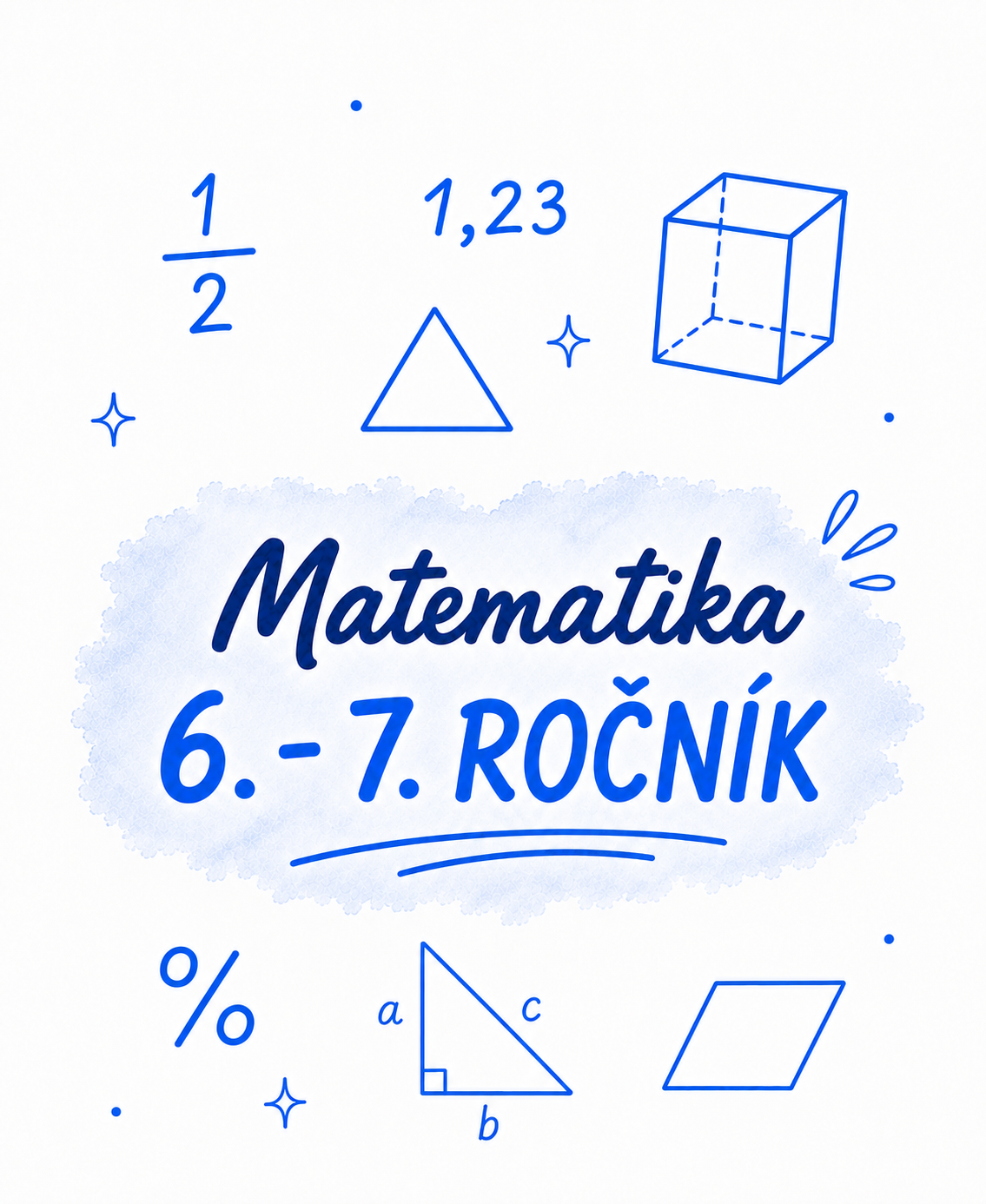 Matematické symboly pro 6. a 7. ročník